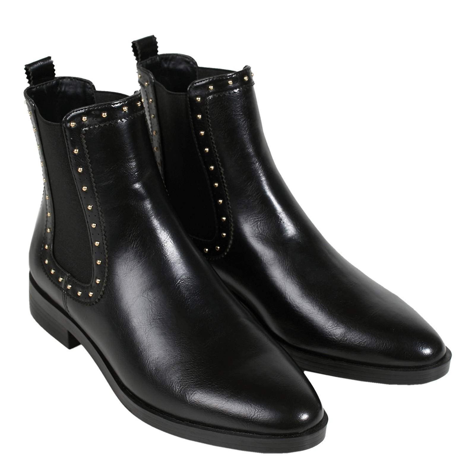 Parfois chelsea boots met studs zwart | wehkamp Parfois laarzen met studs zwart | wehkamp