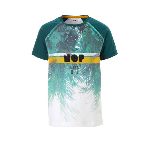 Nop T Shirt Bethel Met Printopdruk Groen nop kopen in de aanbieding