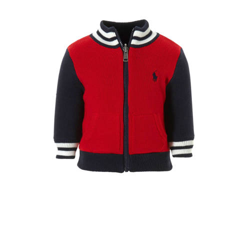 Polo Ralph Lauren Baby Omkeerbaar Vest Roodblauw polo ralph lauren kopen in de aanbieding