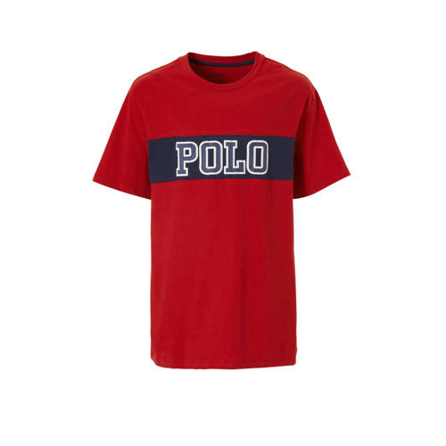 Polo Ralph Lauren T Shirt Met Tekst Rood polo ralph lauren kopen in de aanbieding Polo Ralph Lauren T Shirt Met Tekst Rood polo ralph lauren kopen in de aanbieding