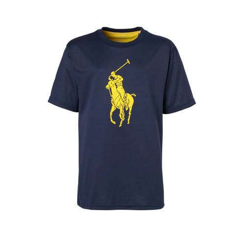 Polo Ralph Lauren Sport T Shirt Met Print Donkerblauw polo ralph lauren kopen in de aanbieding