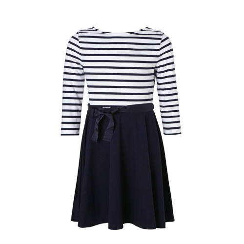 Polo Ralph Lauren Gestreepte Jurk Blauw polo ralph lauren kopen in de aanbieding