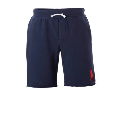 Polo Ralph Lauren Sweatshort Donkerblauw polo ralph lauren kopen in de aanbieding