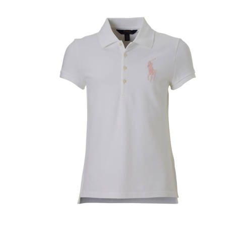 Polo Ralph Lauren Met Logo Borduursel Wit polo ralph lauren kopen in de aanbieding