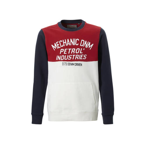 Petrol Industries Sweater Met Tekst Blauw petrol industries kopen in de aanbieding Petrol Industries Sweater Met Tekst Blauw petrol industries kopen in de aanbieding