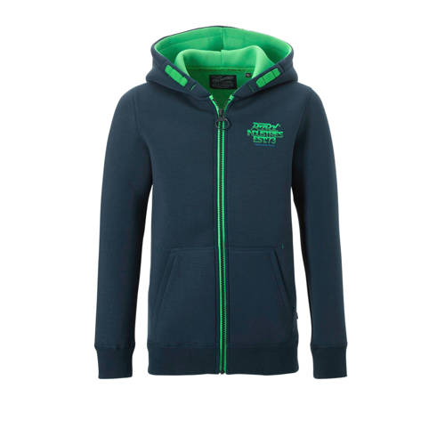 Petrol Industries Sweatvest Blauw petrol industries kopen in de aanbieding