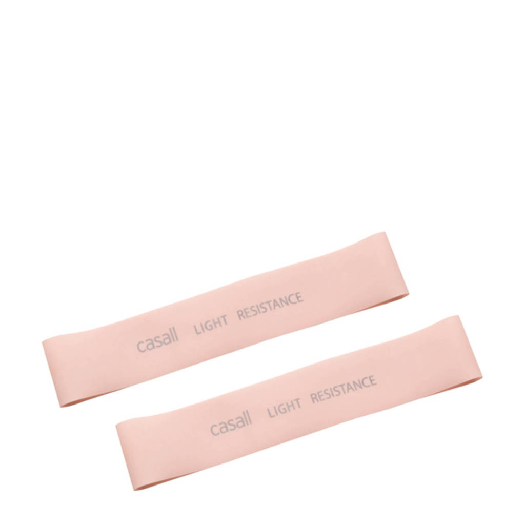 Casall Rubber band light 2 stuks - lichtroze, Lichtroze