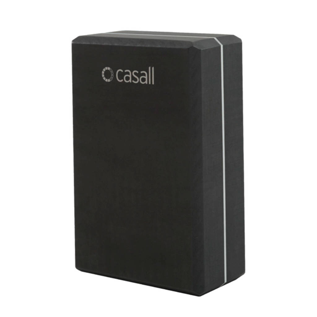 Casall yogablok - zwart/wit, Zwart