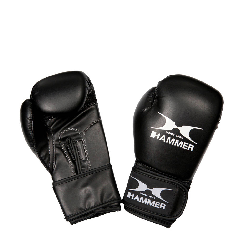 Hammer Boxing Kinderbokshandschoenen Blitz - 6 OZ, Zwart/wit
