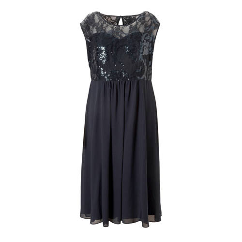 Ca Xl Yessica Jurk Met Pailletten ca kopen in de aanbieding