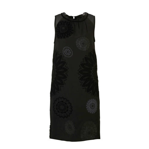 Desigual Jurk Met Fluweel Zwart desigual kopen in de aanbieding Desigual Jurk Met Fluweel Zwart desigual kopen in de aanbieding