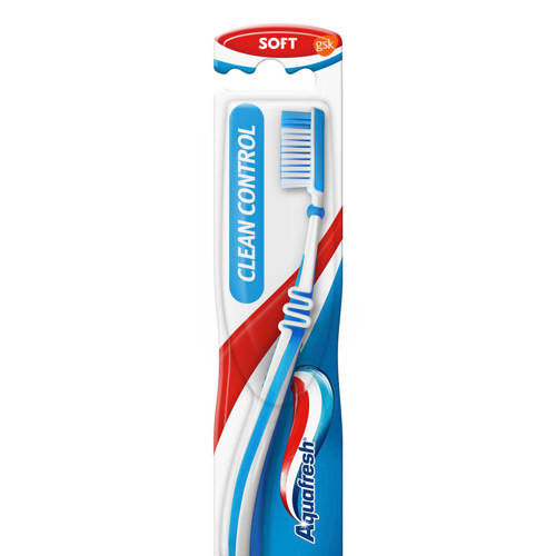 Aquafresh Clean Control Soft Tandenborstel aquafresh kopen in de aanbieding