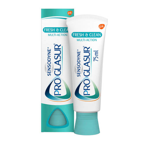 Sensodyne Proglasur Fresh Clean Multi Action Tandpasta 75 Ml sensodyne kopen in de aanbieding Sensodyne Proglasur Fresh Clean Multi Action Tandpasta 75 Ml sensodyne kopen in de aanbieding