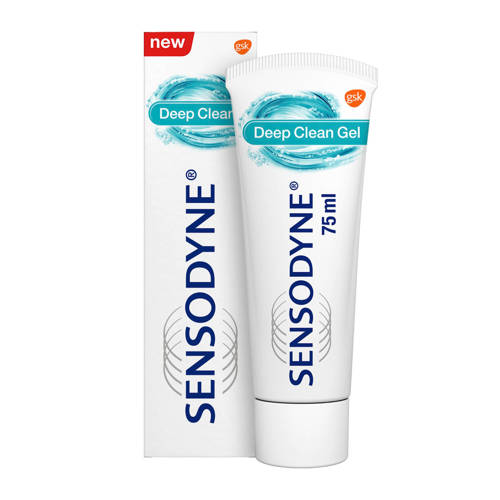 Sensodyne Deep Clean Gel Tandpasta 75 Ml sensodyne kopen in de aanbieding Sensodyne Deep Clean Gel Tandpasta 75 Ml sensodyne kopen in de aanbieding