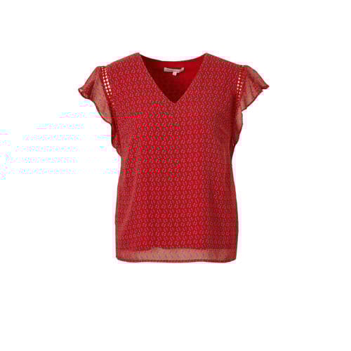 Tramontana Top All Over Print Rood tramontana kopen in de aanbieding