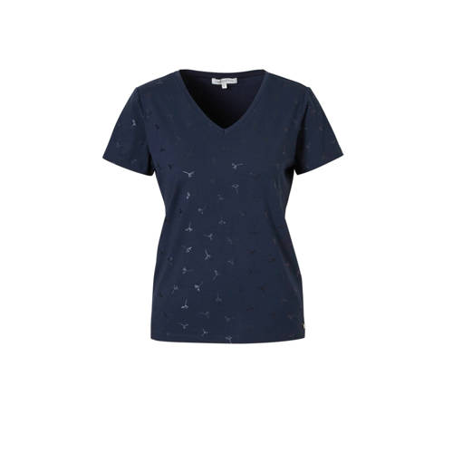 Tramontana T Shirt Met All Over Print Blauw tramontana kopen in de aanbieding