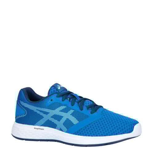Asics Kids Patriot 10 Gs Hardloopschoenen Blauw asics kopen in de aanbieding Asics Kids Patriot 10 Gs Hardloopschoenen Blauw asics kopen in de aanbieding