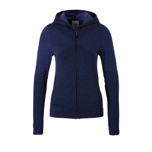 Asics Sportsweater Donkerblauw asics kopen in de aanbieding