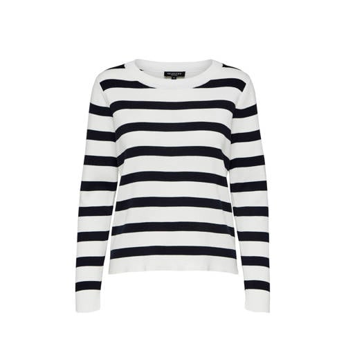 Selected Femme Gestreepte Trui selected femme kopen in de aanbieding