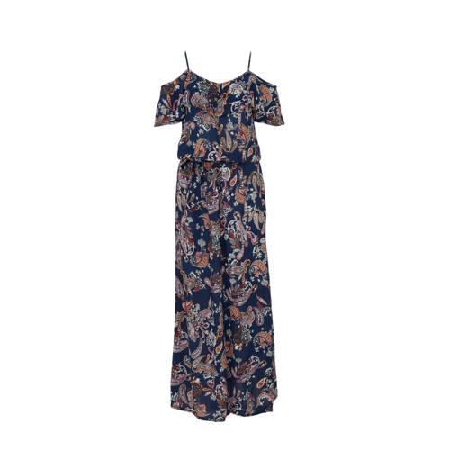 whkmp's beachwave offshoulder jurk met rush en paisleyprint whkmp's beachwave offshoulder jurk met rush en paisleyprint