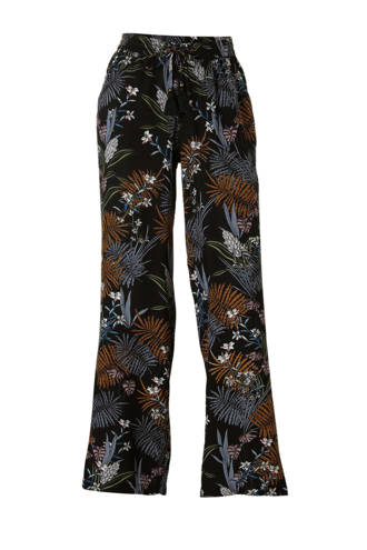 palazzo broek met bloemprint
