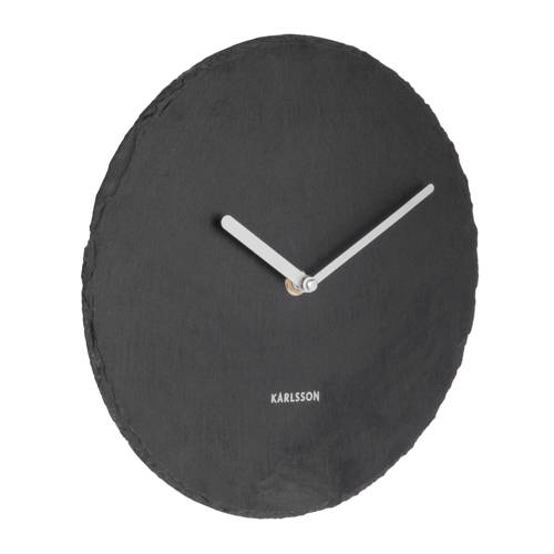 Karlsson Klokken Wandklok Slate O25Cm karlsson kopen in de aanbieding Karlsson Klokken Wandklok Slate O25Cm karlsson kopen in de aanbieding