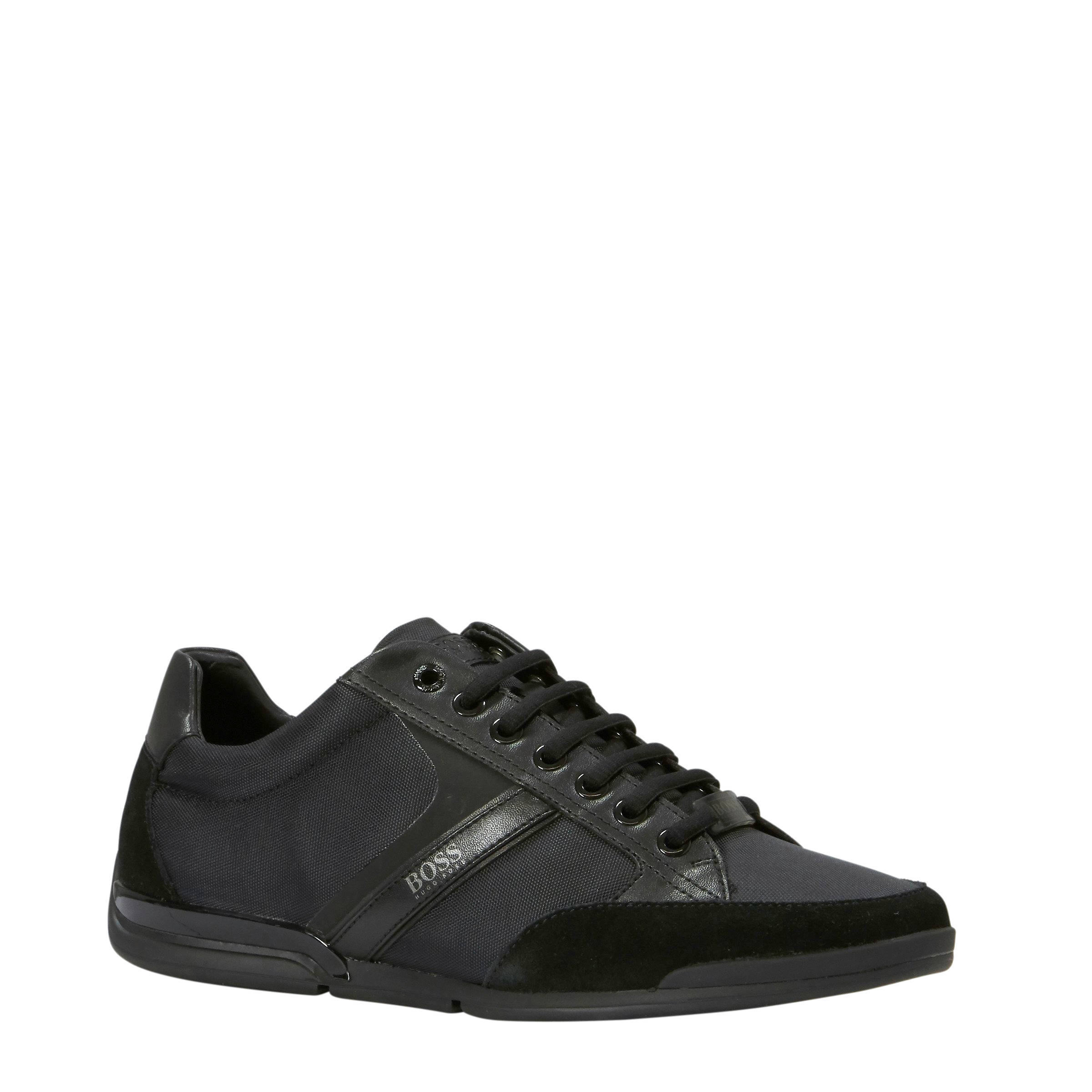 BOSS sneakers zwart | wehkamp