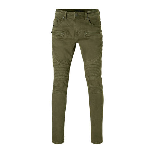 Ca Clockhouse Skinny Biker Jeans Groen Heren ca kopen in de aanbieding Ca Clockhouse Skinny Biker Jeans Groen Heren ca kopen in de aanbieding