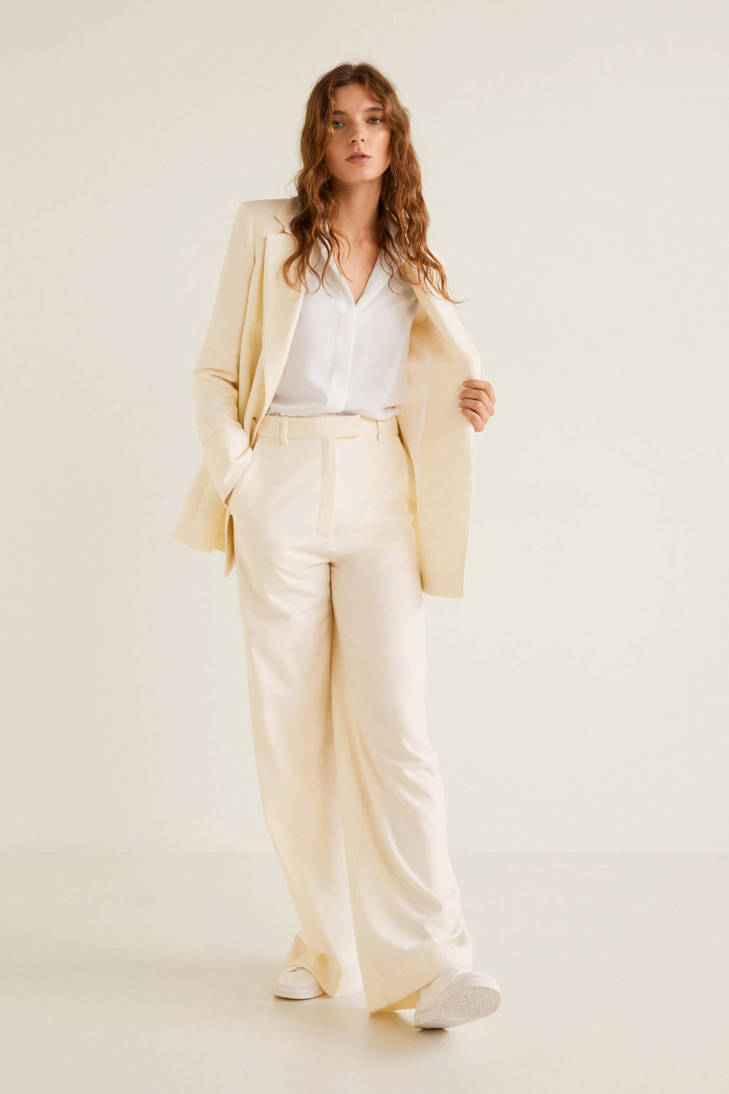 Mango blouse wit Mango wit blouse wqFvCCY