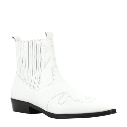 Nubikk Cowboy Laarzen Wit nubikk kopen in de aanbieding