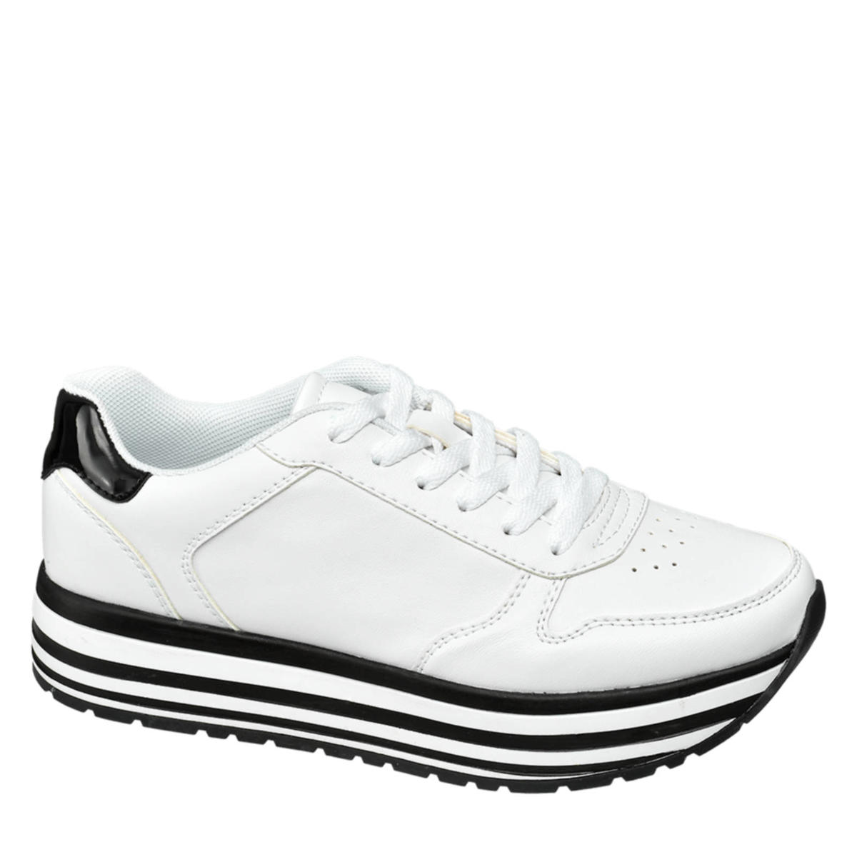 voelen Ook Waterig vanHaren Graceland plateau sneakers wit | wehkamp