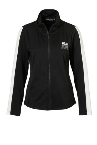 sportvest zwart/wit