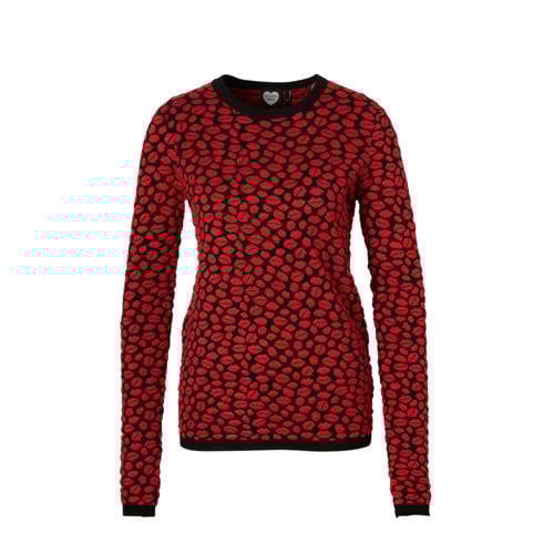 Catwalk Junkie Sweater Met All Over Print catwalk junkie kopen in de aanbieding