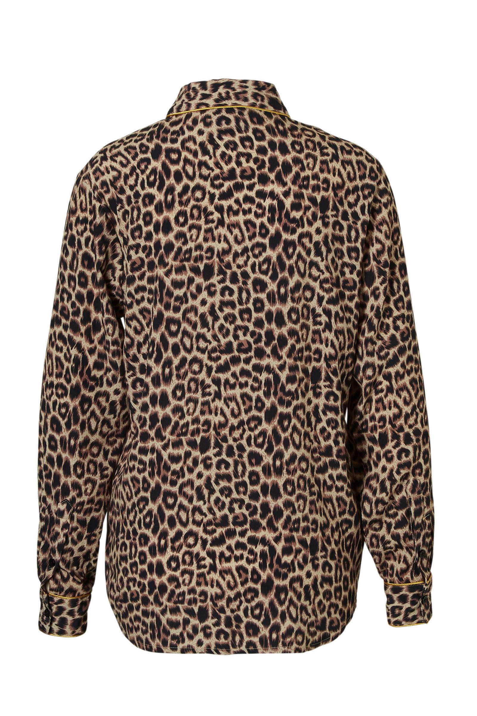 met Catwalk panterprint blouse Junkie blouse Catwalk met Junkie panterprint r7rxOqn