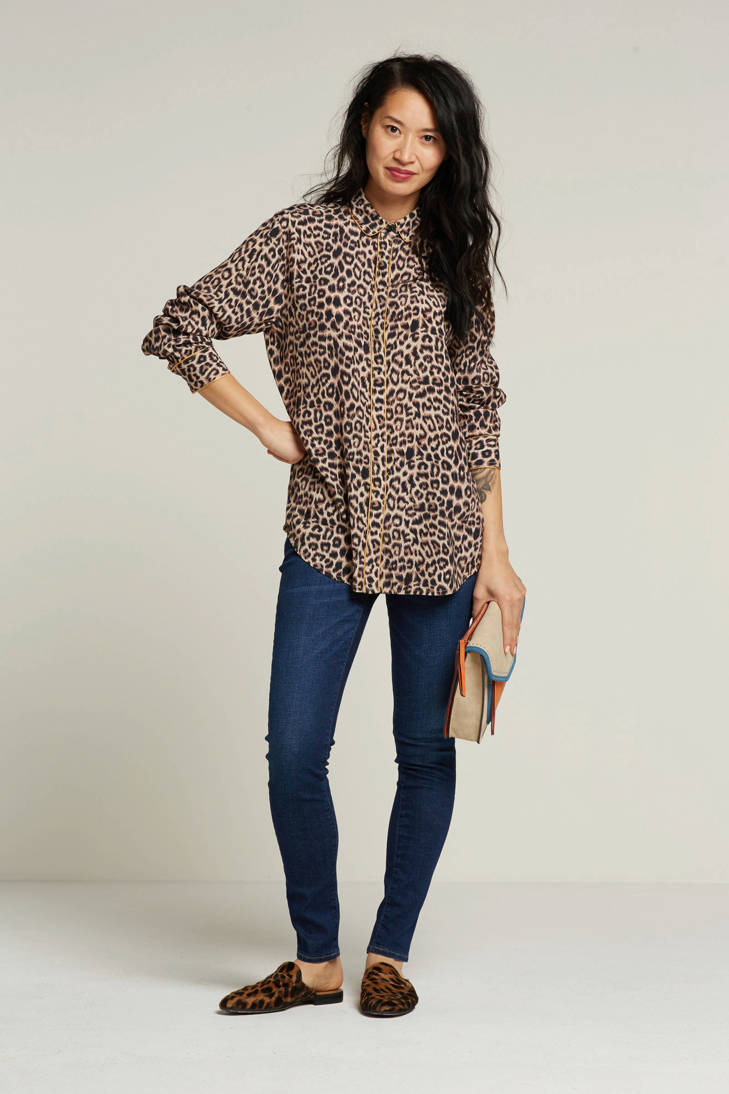 met Catwalk panterprint blouse Junkie blouse Catwalk met Junkie panterprint r7rxOqn