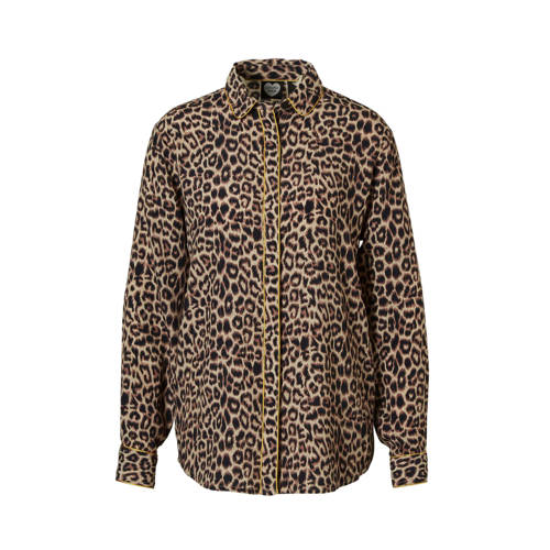 Catwalk Junkie Blouse Met Panterprint catwalk junkie kopen in de aanbieding