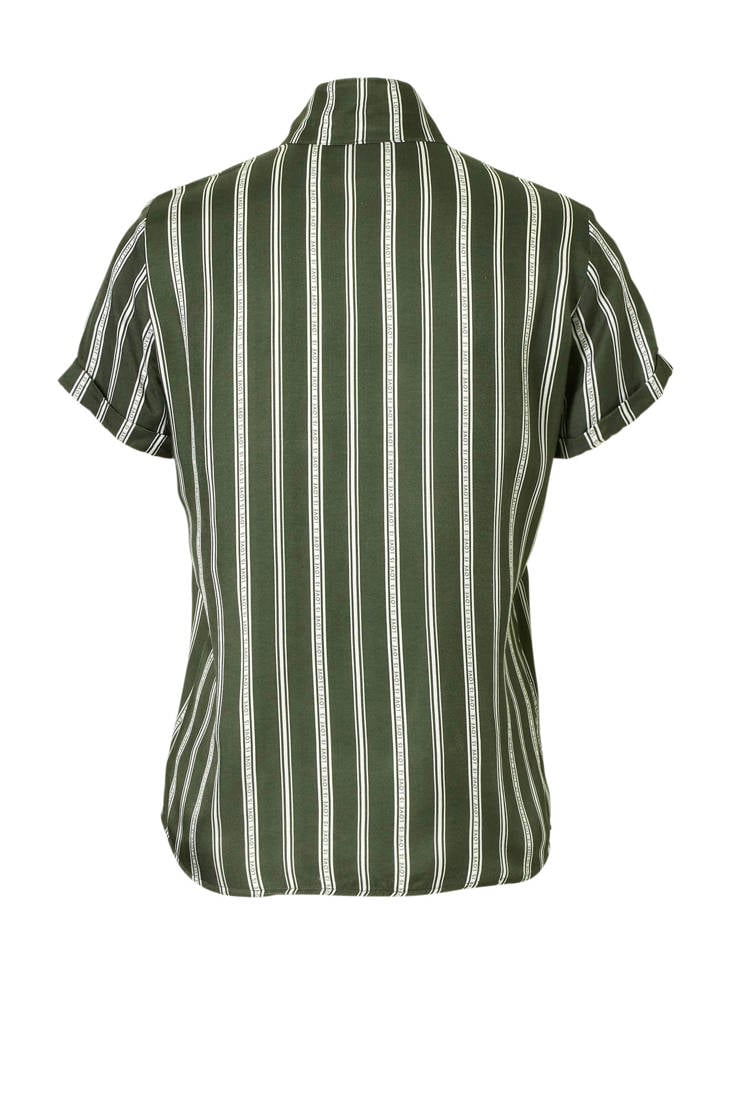 gestreepte blouse Catwalk Junkie Catwalk groen Junkie q7PtSz7
