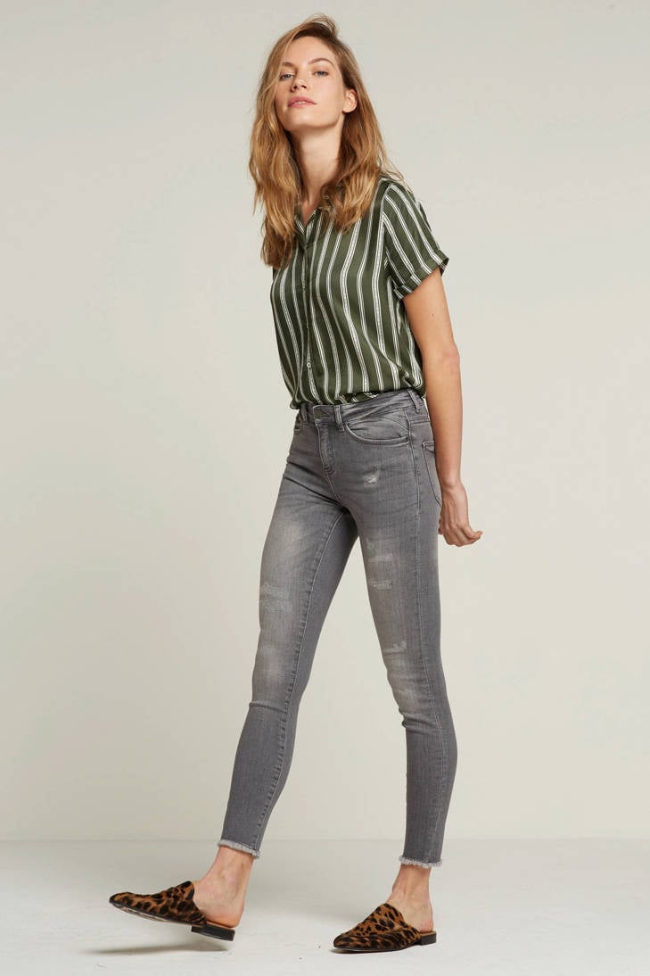 gestreepte blouse Catwalk Junkie Catwalk groen Junkie q7PtSz7