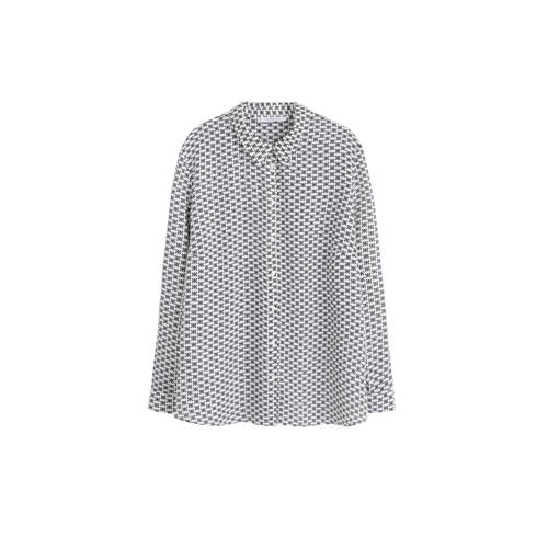 Violeta By Mango Blouse Met All Over Print Wit violeta by mango kopen in de aanbieding Violeta By Mango Blouse Met All Over Print Wit violeta by mango kopen in de aanbieding