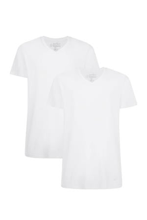 T-shirt Velo met bamboe (set van 2) wit