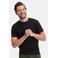 Bamboo Basics ondershirt Ruben met bamboe (set van 2) zwart