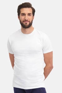 Bamboo Basics T-shirt Ruben met bamboe (set van 2) wit, Wit