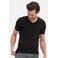 Bamboo Basics ondershirt Velo met bamboe (set van 2) zwart