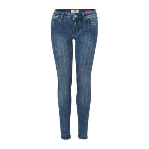 Cars Gestreepte Skinny Fit Jeans Maggy Blauw cars kopen in de aanbieding Cars Gestreepte Skinny Fit Jeans Maggy Blauw cars kopen in de aanbieding