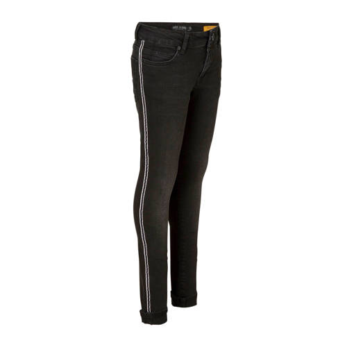 Cars Super Skinny Fit Jeans Met Zijstreep Trust Zwart cars kopen in de aanbieding Cars Super Skinny Fit Jeans Met Zijstreep Trust Zwart cars kopen in de aanbieding