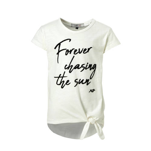 Cars T Shirt Met Tekst En Knoopdetail Marley Offwhite cars kopen in de aanbieding Cars T Shirt Met Tekst En Knoopdetail Marley Offwhite cars kopen in de aanbieding