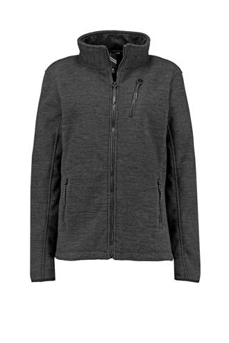 outdoor vest Leana antraciet