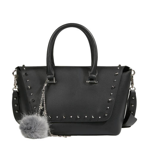 Parfois Shopper Met Studs Zwart parfois kopen in de aanbieding