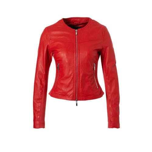 Studio Ar By Arma Bikerjack Rood Christa studio ar by arma kopen in de aanbieding Studio Ar By Arma Bikerjack Rood Christa studio ar by arma kopen in de aanbieding