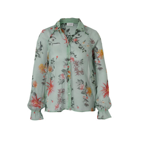 Vila Gebloemde Blouse Met Open Details vila kopen in de aanbieding Vila Gebloemde Blouse Met Open Details vila kopen in de aanbieding